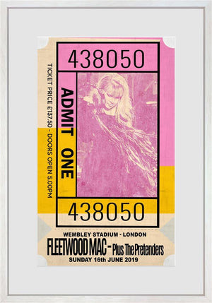 Admit One: Fleetwood Mac by Linda Charles – signed studio edition
