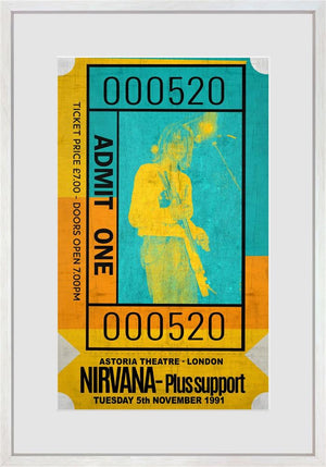 Admit One: Nirvana by Linda Charles – signed studio edition