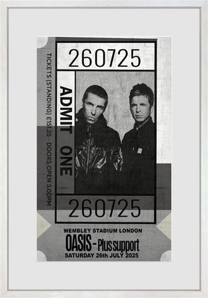 Admit One: Oasis by Linda Charles – signed studio edition