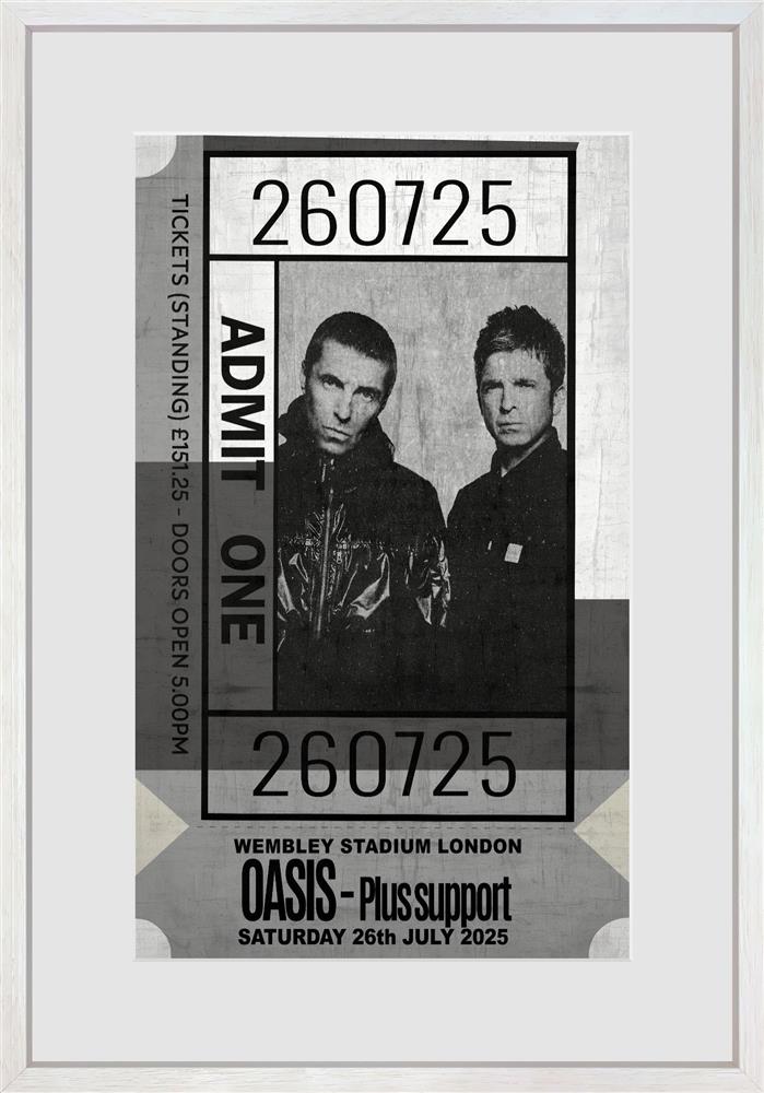 Admit One: Oasis by Linda Charles – signed studio edition