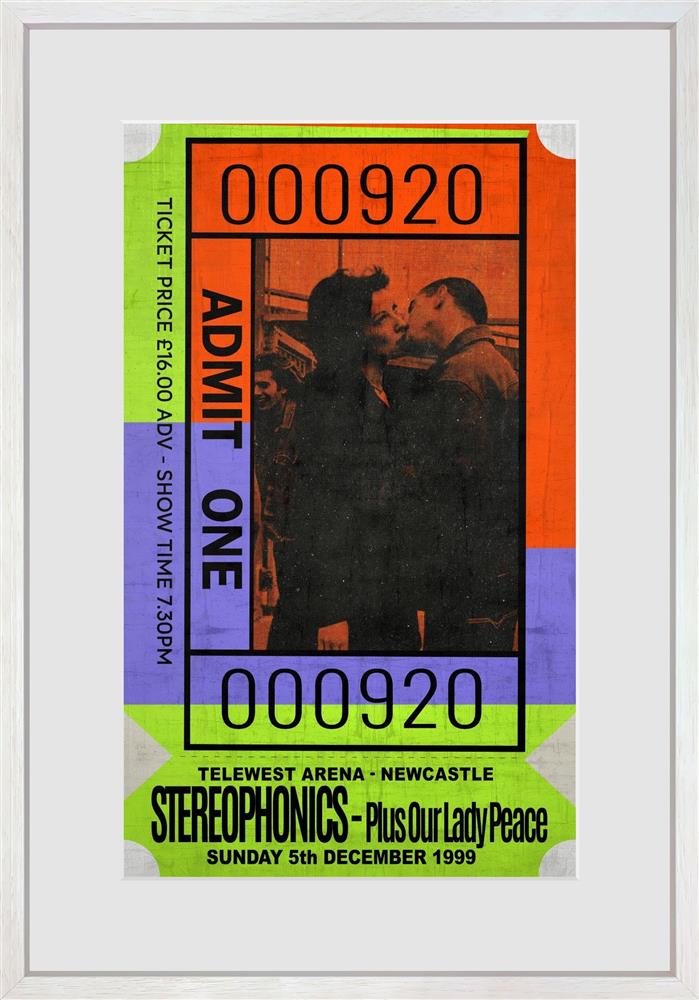 Admit One: Stereophonics by Linda Charles – signed studio edition