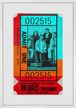 Admit One: The Eagles by Linda Charles – signed studio edition