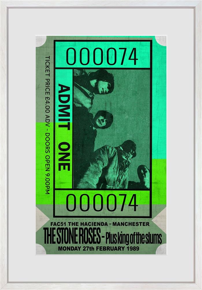 Admit One: The Stone Roses by Linda Charles – signed studio edition