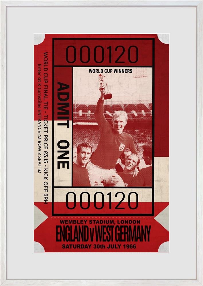 Admit One: World Cup Winners by Linda Charles – signed studio edition