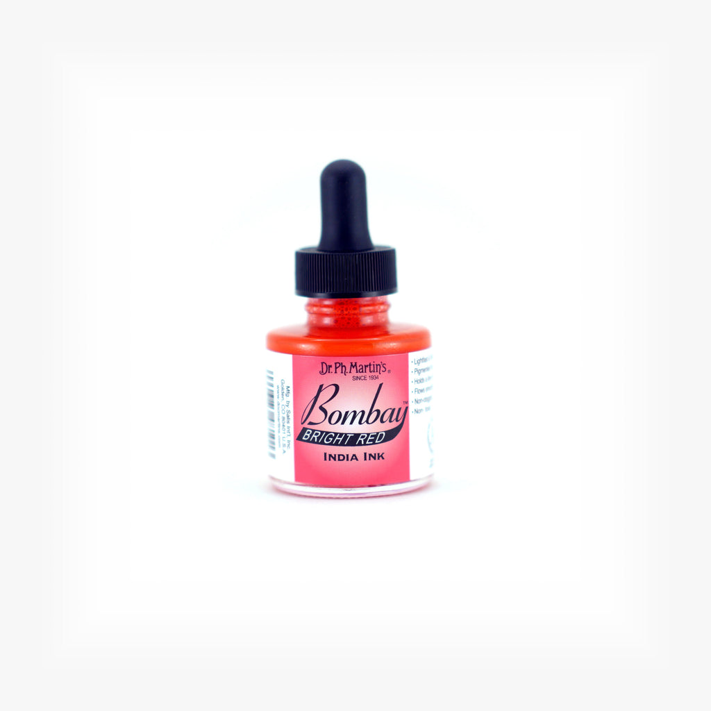 Dr. Ph. Martin's Bombay India Ink 30ml – 1oz / Bright Red