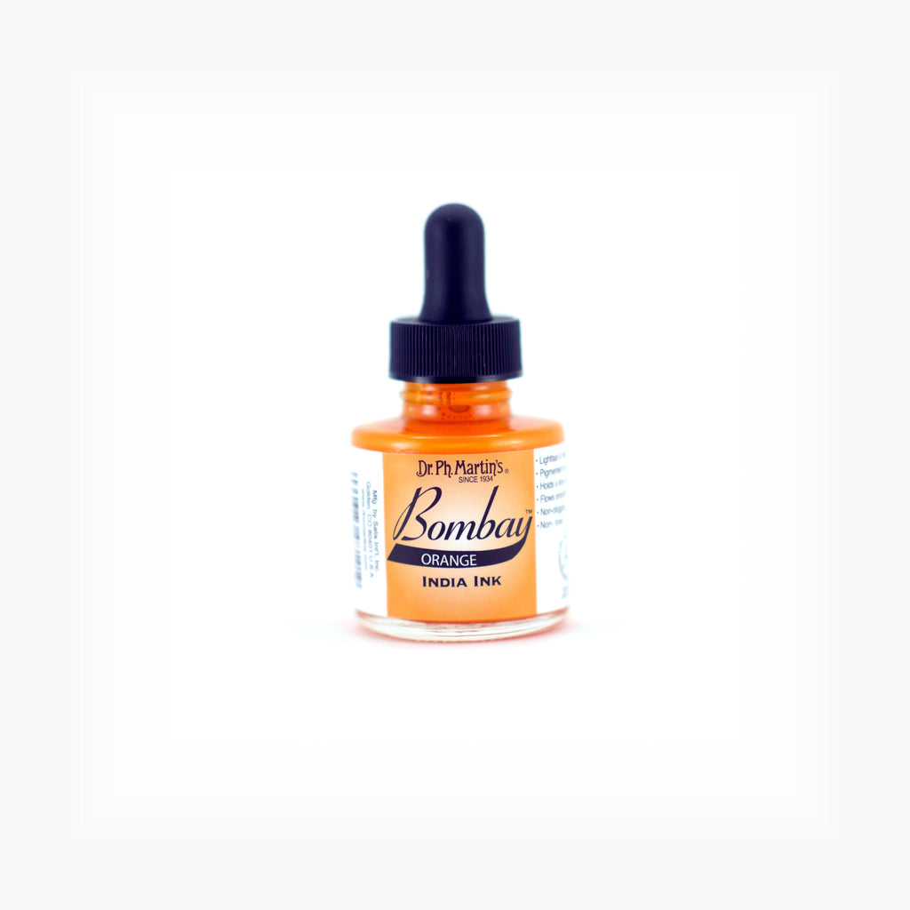 Dr. Ph. Martin's Bombay India Ink 30ml – 1oz / Orange