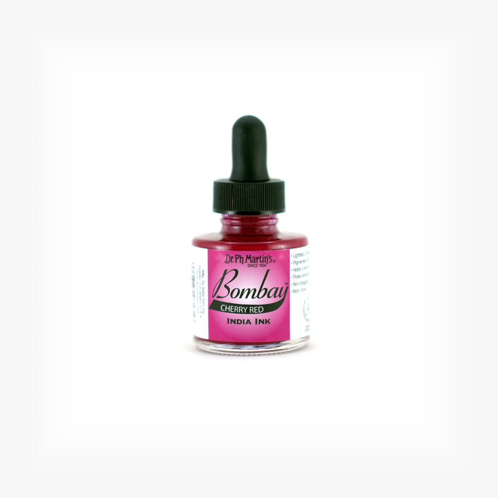 Dr. Ph. Martin's Bombay India Ink 30ml – 1oz / Cherry Red