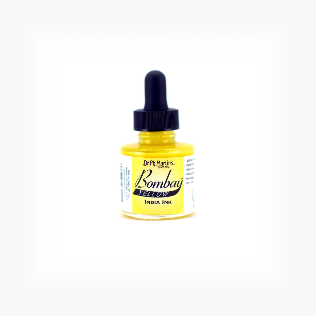 Dr. Ph. Martin's Bombay India Ink 30ml – 1oz / Yellow