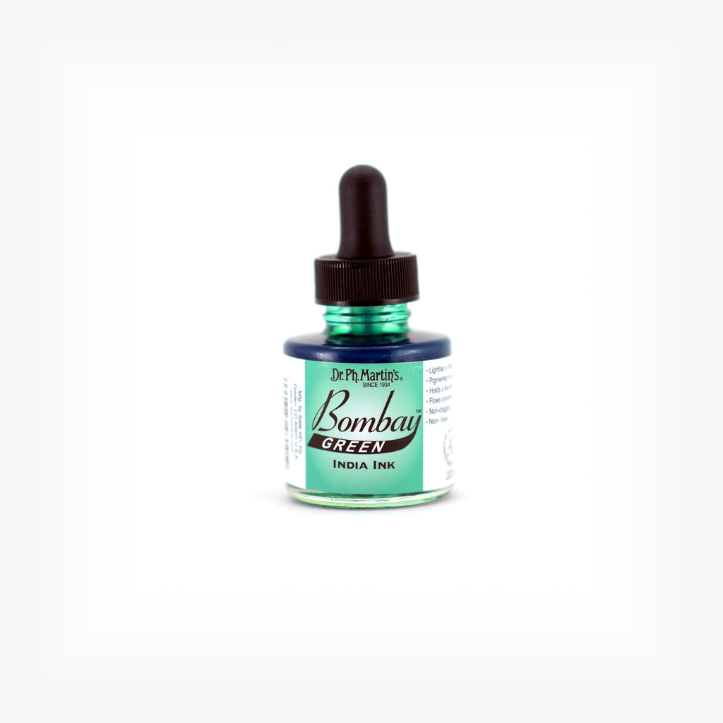 Dr. Ph. Martin's Bombay India Ink 30ml – 1oz / Green