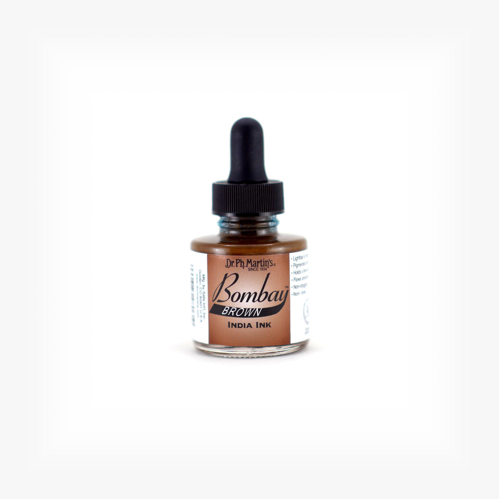 Dr. Ph. Martin's Bombay India Ink 30ml – 1oz / Brown