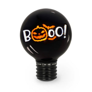 Legami Bulb Fiction XL pumpkin table lamp, alternative view