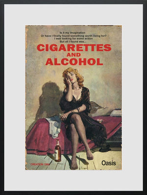 Cigarettes And Alcohol by Linda Charles – signed studio edition