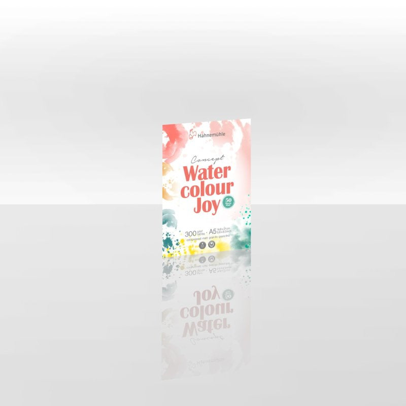 Hahnemühle Concept Watercolour Joy Pad A5, 300gsm cold pressed, 50 sheets