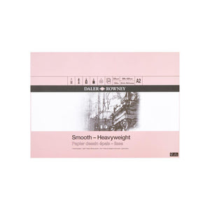 Daler Rowney Smooth Heavyweight Pad A2 220gsm 25 sheets