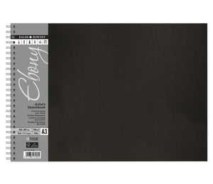 Daler Rowney Ebony Hardback Sketchbook A5 Portrait