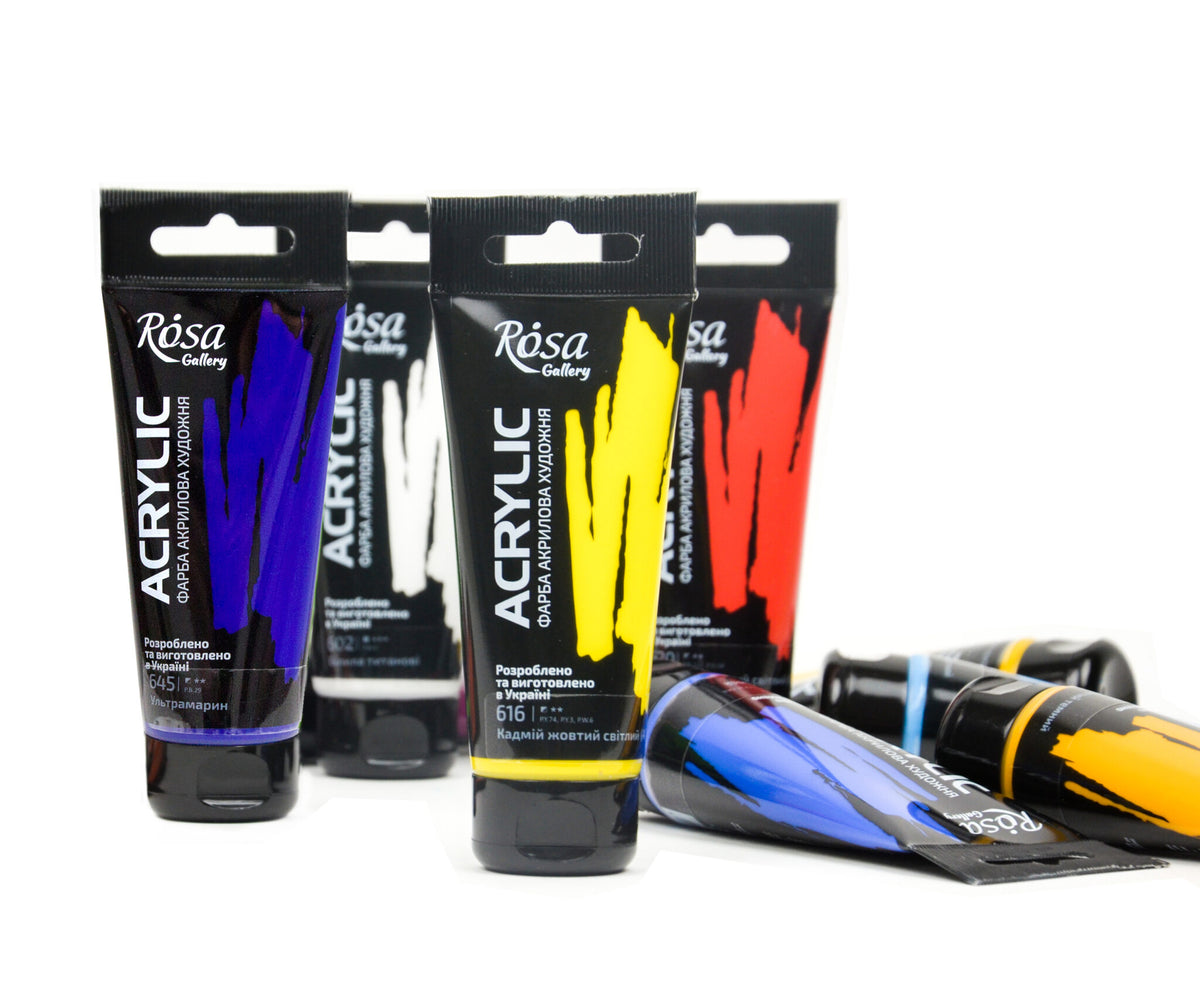 Rosa Gallery Artists' Acrylic 60ml tubes - full range
