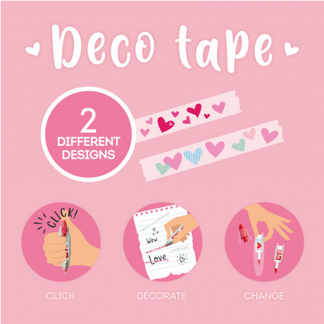 Decoration Tape Pen - Deco Tape - Heart