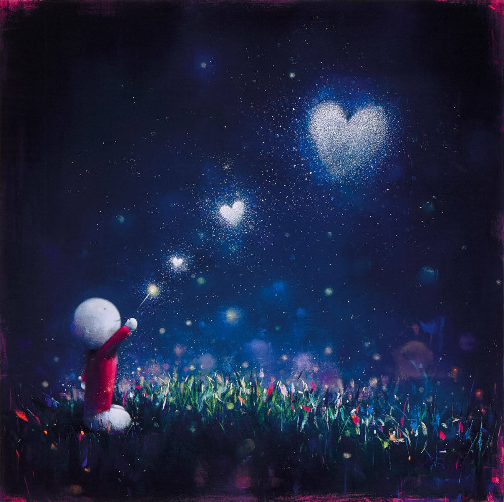 Doug Hyde Pure Magic, limited edition print with glitter