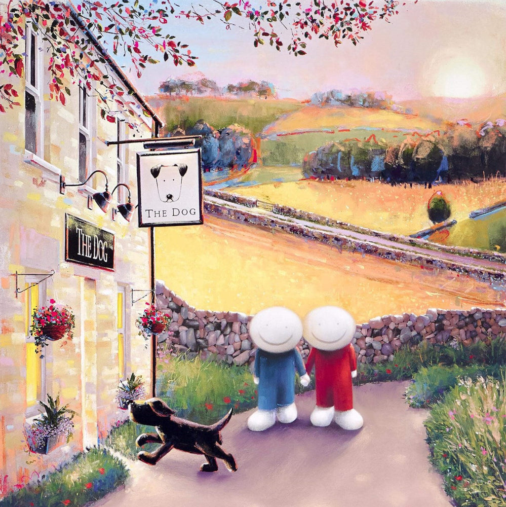 Doug Hyde See A Man About A Dog, limited edition print