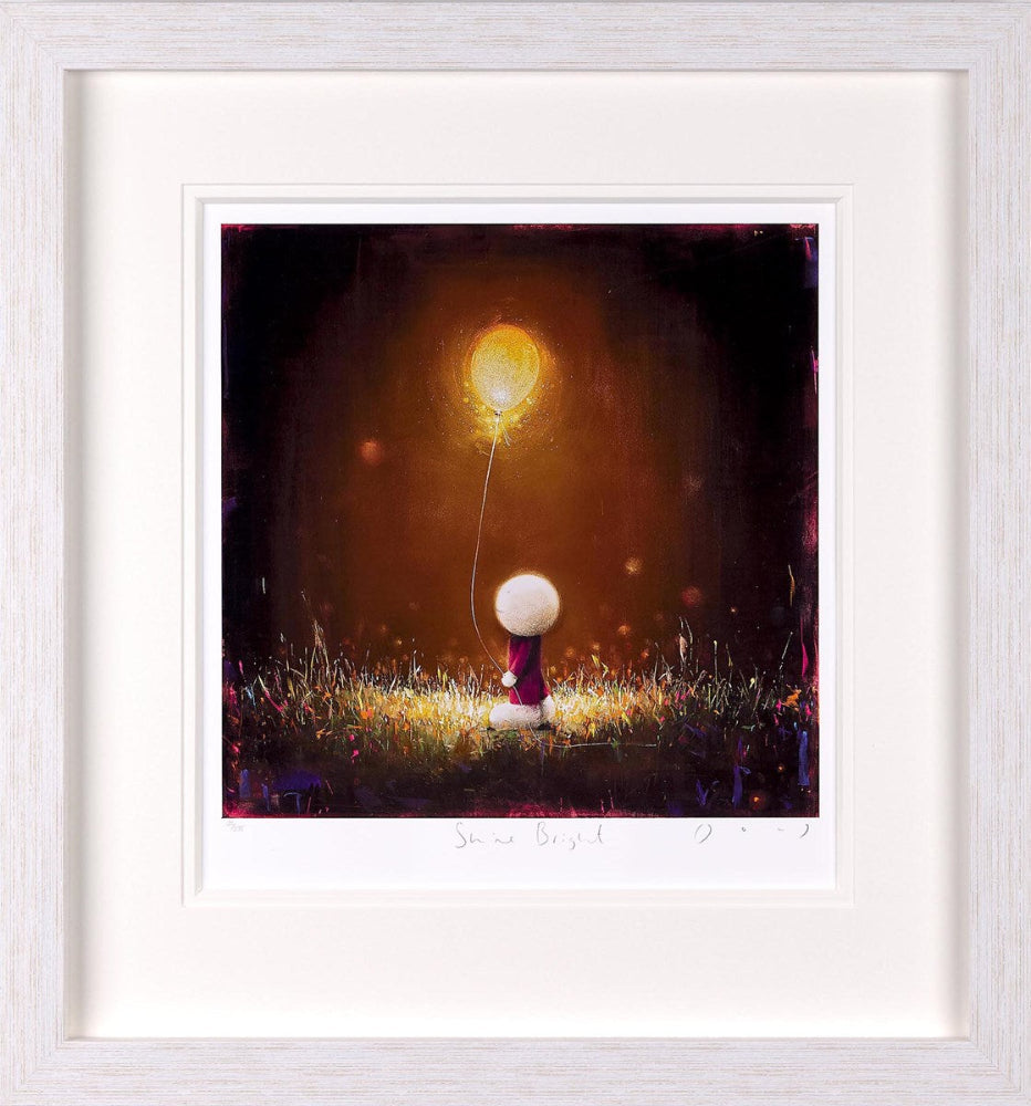 Doug Hyde Shine Bright, framed