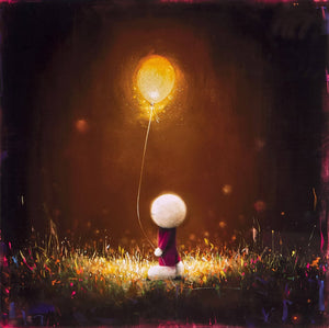 Doug Hyde Shine Bright, limited edition print with glitter