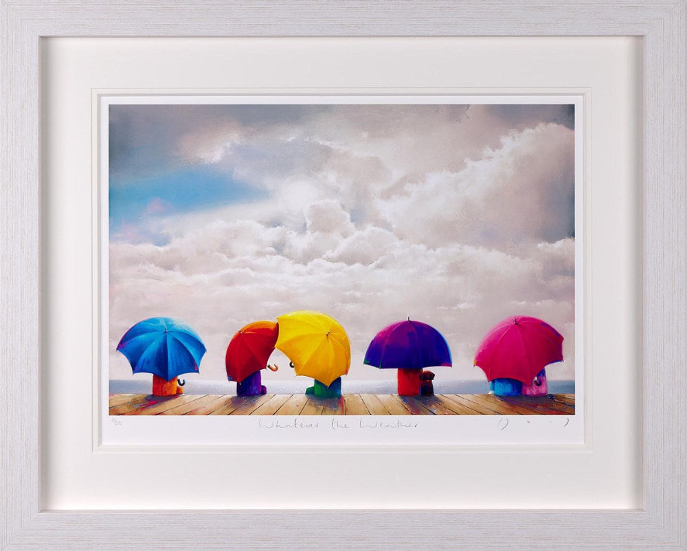 Doug Hyde Whatever The Weather, framed