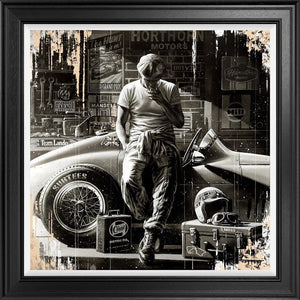 Driven by Ben Jeffery – signed canvas deluxe studio edition