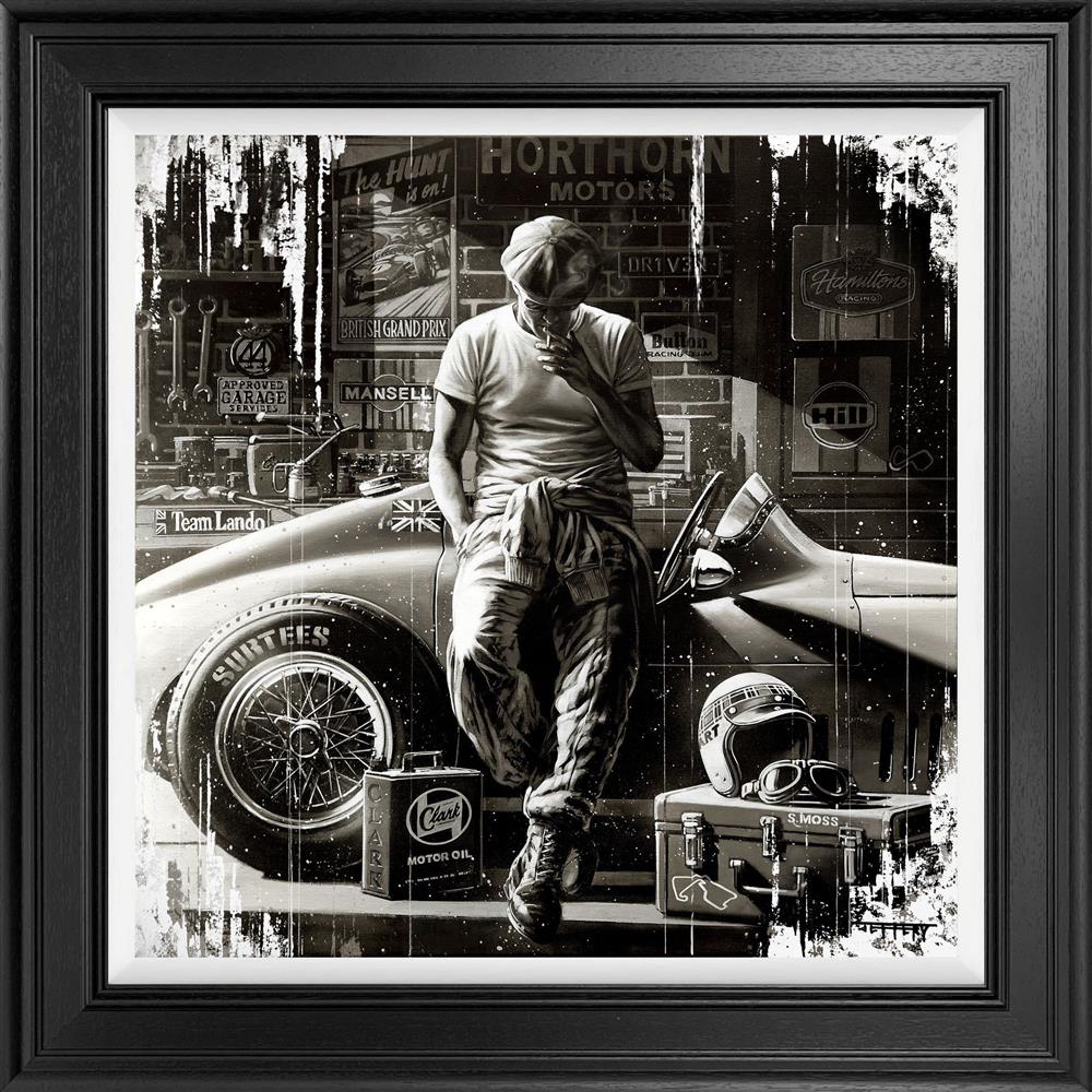 Driven by Ben Jeffery – signed box-canvas studio edition