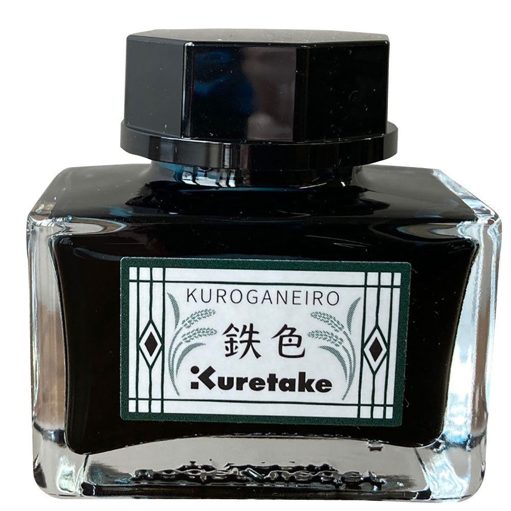 Kuretake Meiji No Iro Bottled Ink - Kuroganeiro 20ml