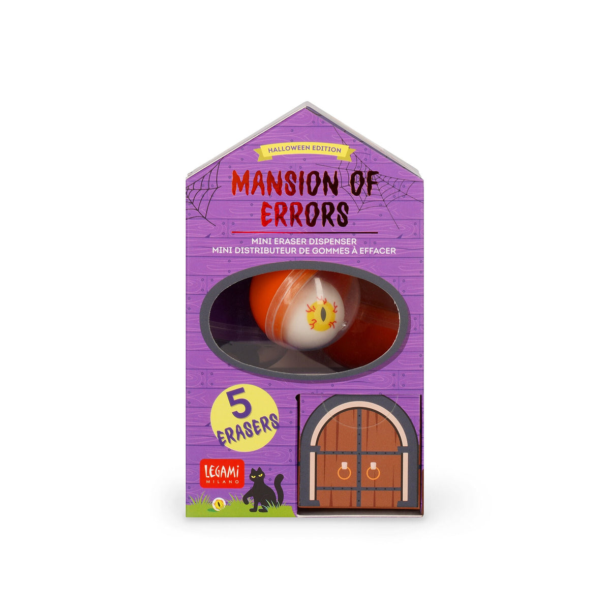 Legami Mansion of Errors eraser dispenser, alternative view