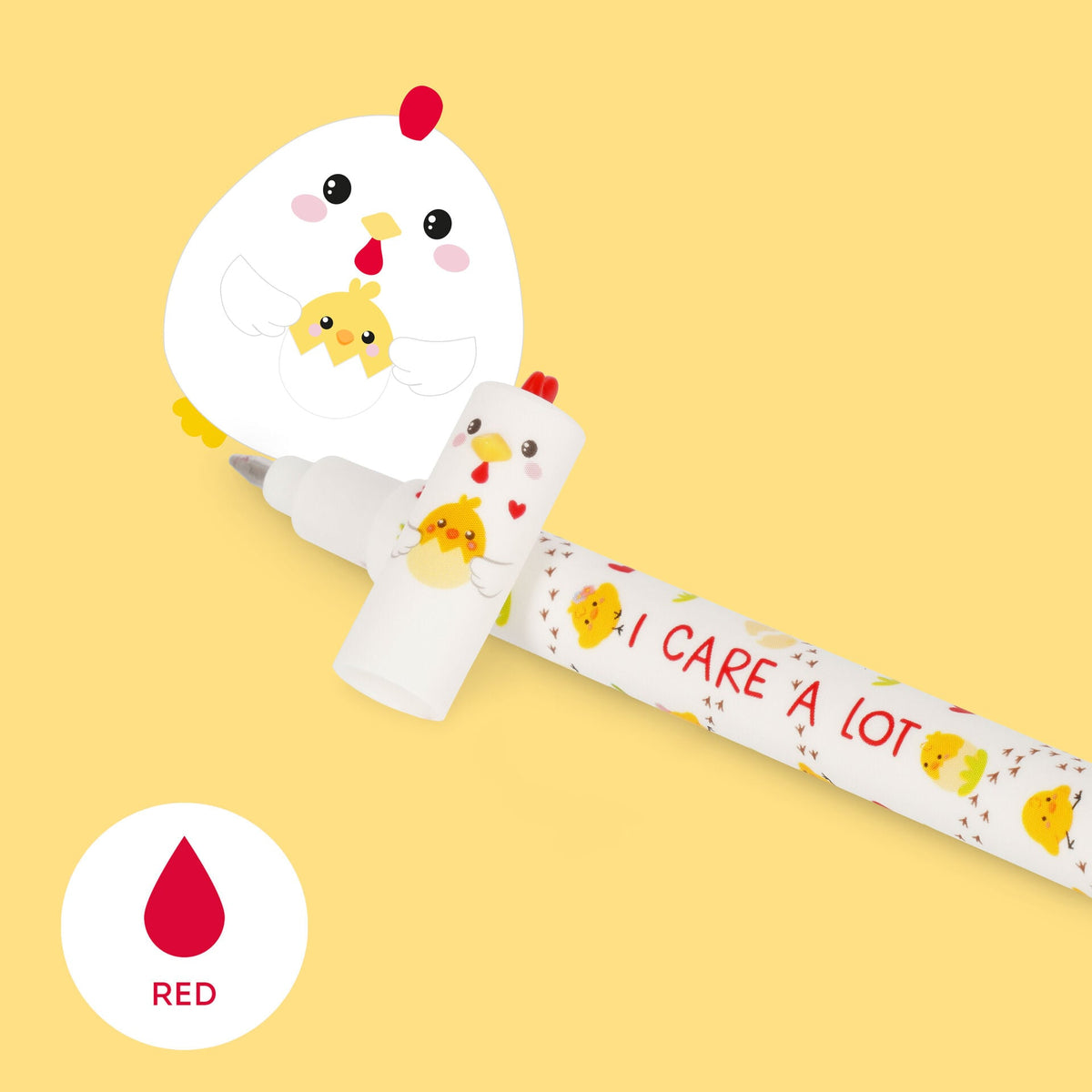 Legami Hen erasable gel pen — view 2