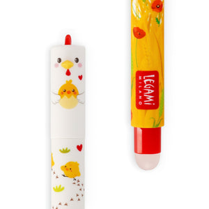 Legami Hen erasable gel pen — view 3