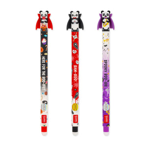 Legami Spooky Party erasable gel pen, detail
