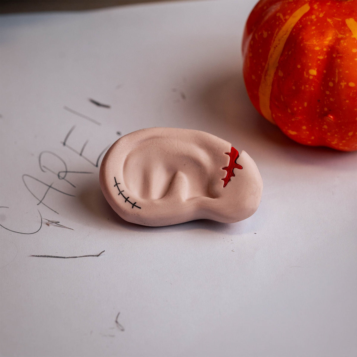Legami Ear We Go Again scented eraser, detail