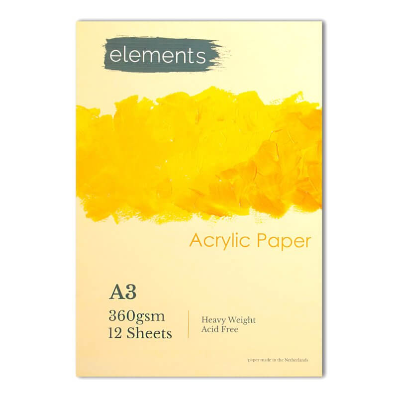 Elements Acrylic Paper Pad (A5-A3)