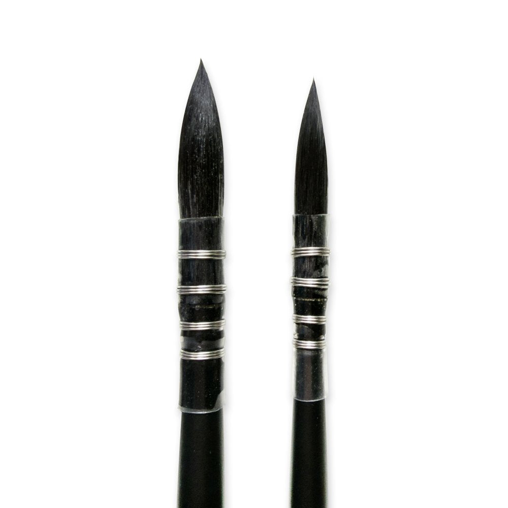 Elements Nero Watercolour Quill Brush pk.2