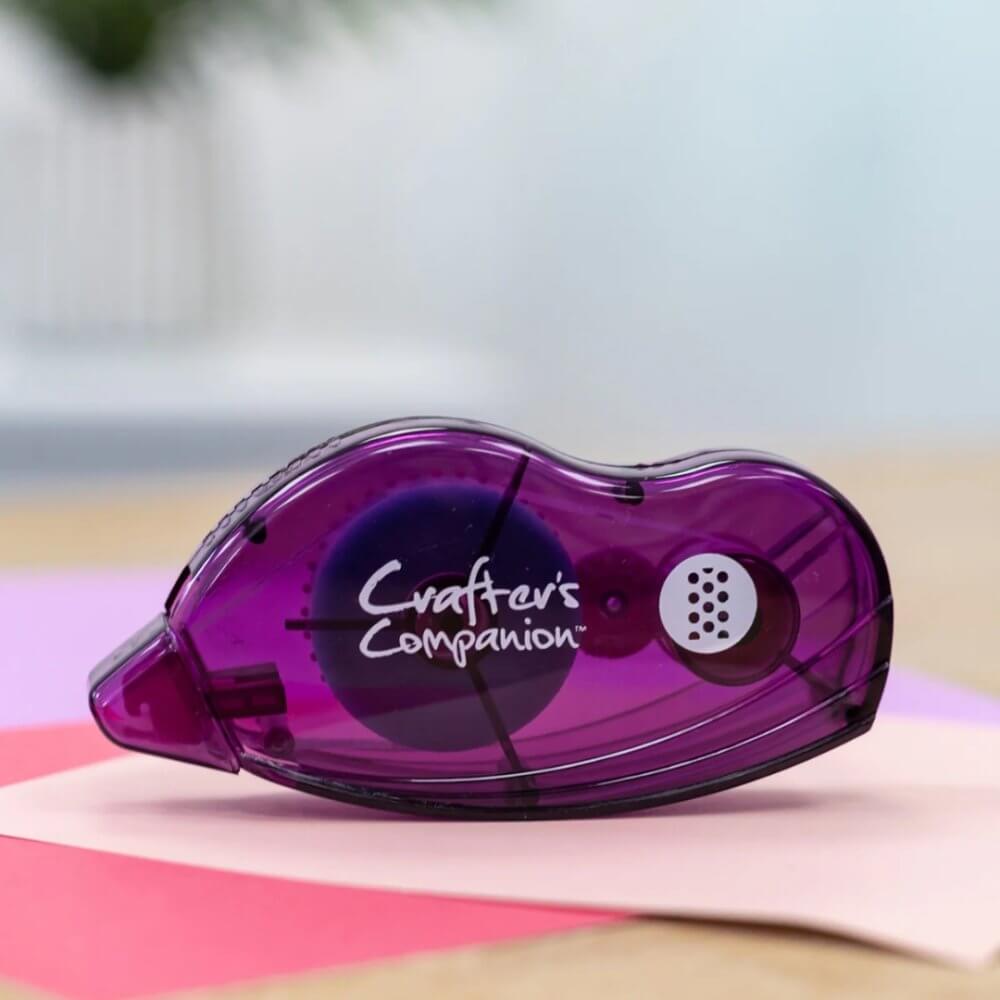 Crafter’s Companion Glue Tape Pen – Extra Strong Double-Sided Dots (22m)