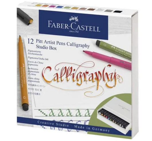 Pitt Artist Pen Calligraphy Studio Box