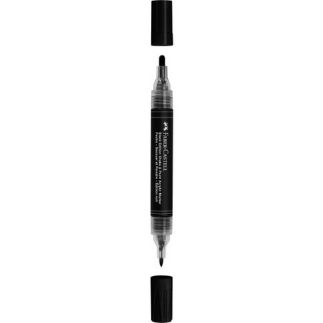 Faber-Castell Black Edition Shake & Paint Marker, single cardboard blister, black