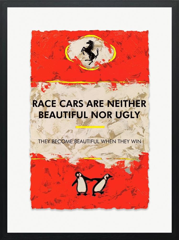 Ferrari (F1 Philosophy) by Hue Folk – signed studio edition