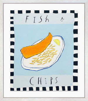 Fish And Chips by Michael Abrams