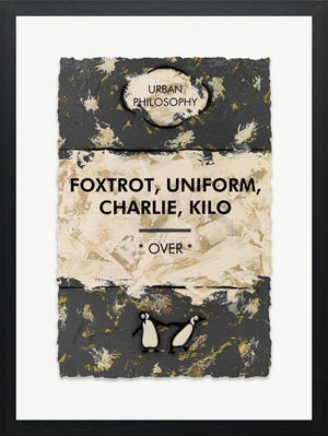 Foxtrot, Uniform, Charlie, Kilo (Golf Leaf) by Hue Folk – Studio Edition