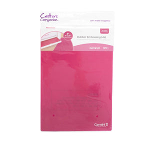 Crafter's Companion Gemini II Rubber Embossing Mat - 9" x 12.5"