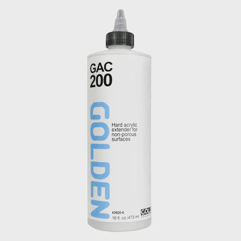 Golden Acrylic Extender for Non-porous Surfaces GAC 200 16 fl. oz./473 ml