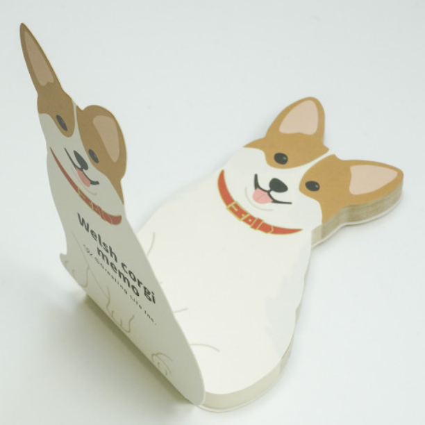 Greeting Life Animal Memo / Corgi