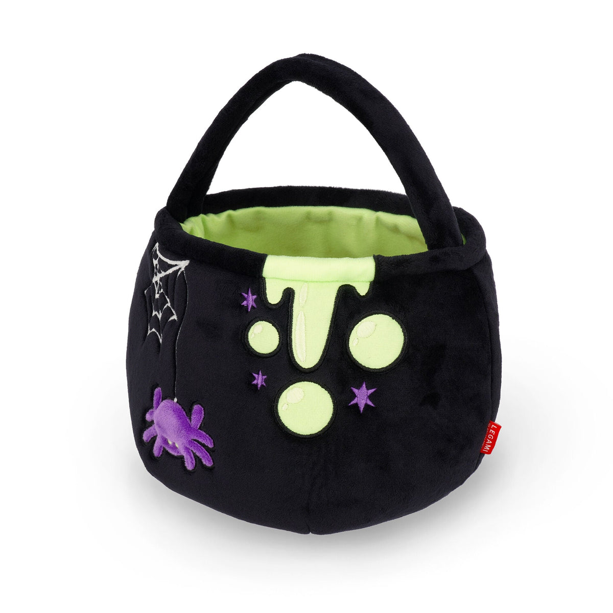 Legami Halloween cauldron trick or treat bag, alternative view