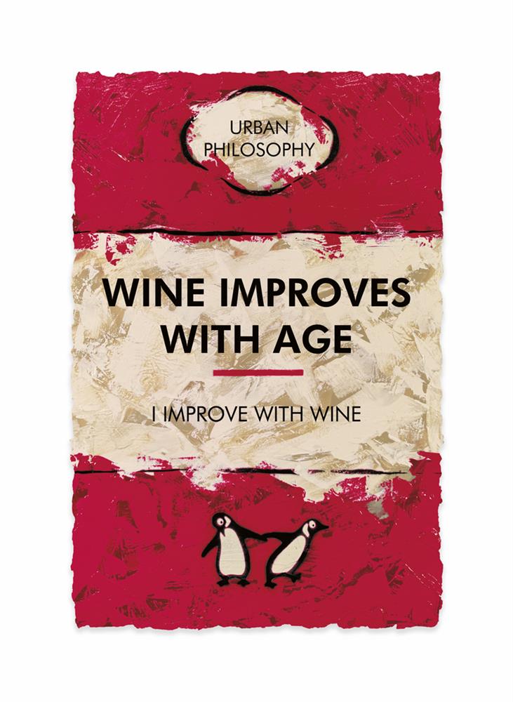 Hue Folk I Improve With Wine – Limited Edition