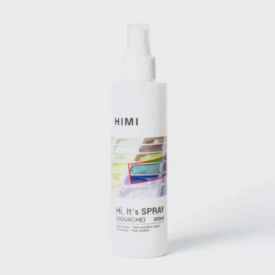 HIMI Gouache Moisturising Spray - 200ml fine mist bottle for jelly gouache