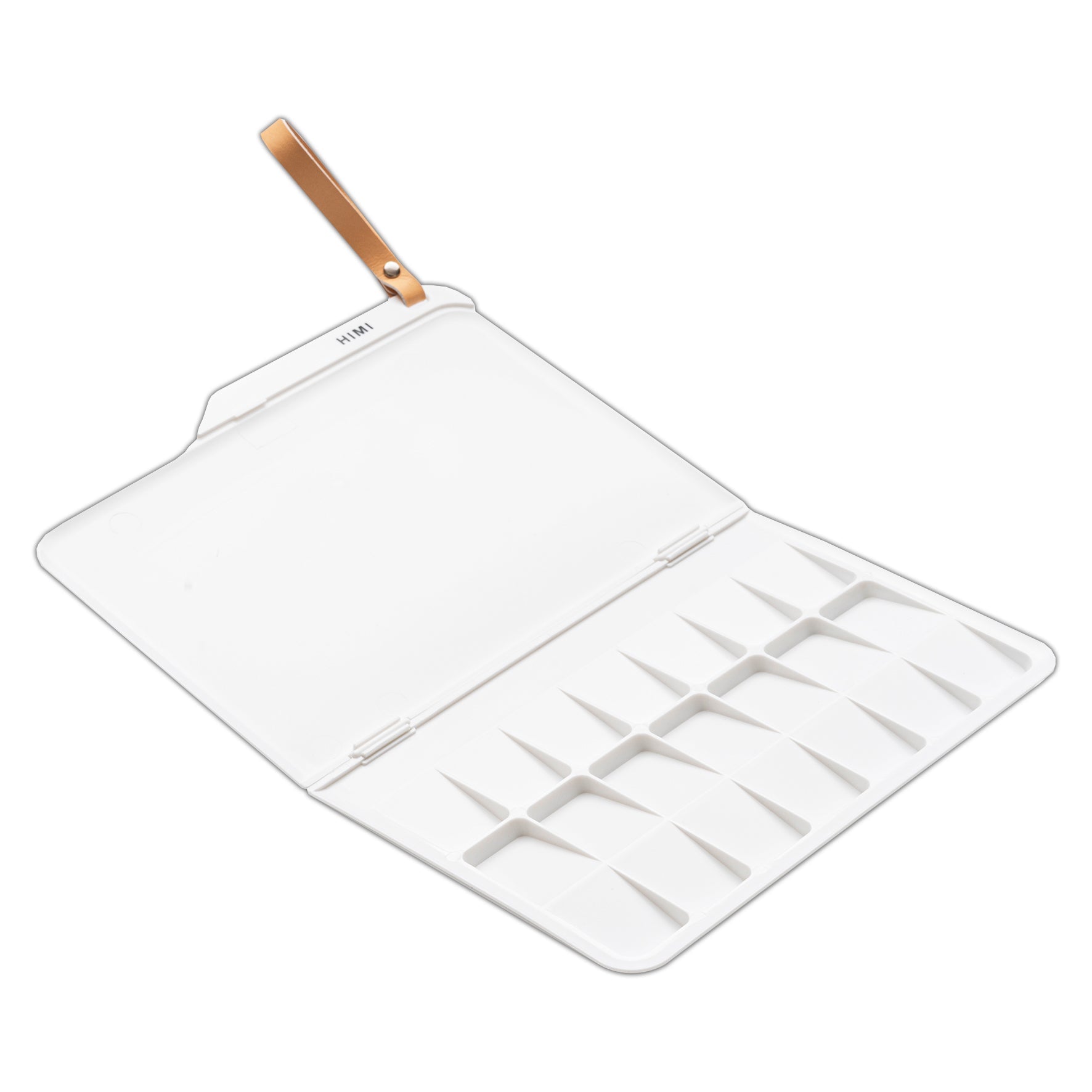 HIMI Foldable Paint Palette - 200 x 150mm folded for storage.
