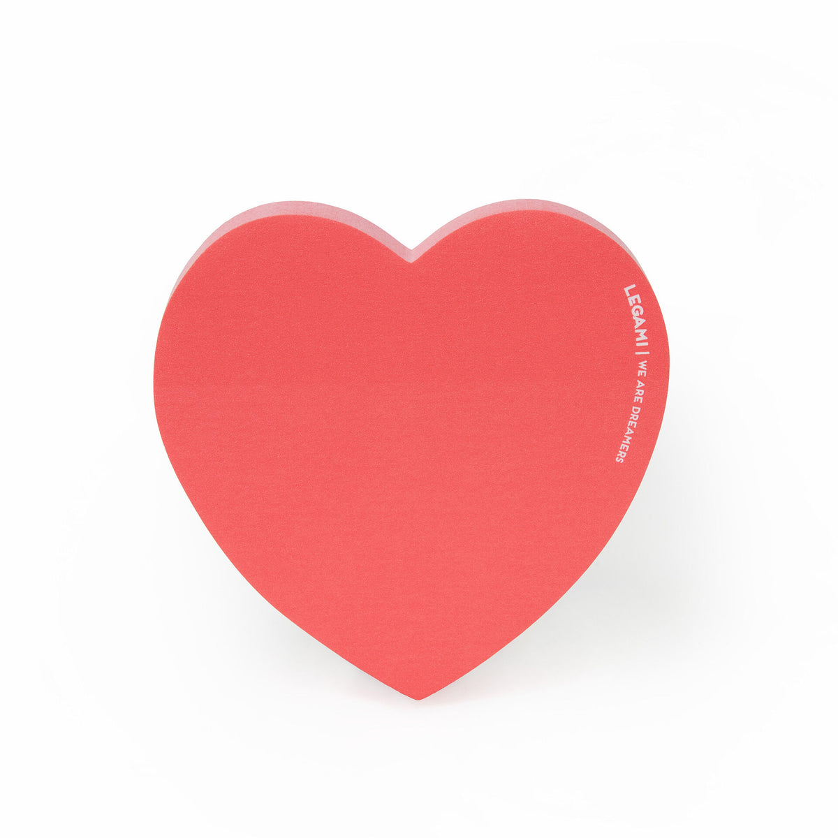 LEGAMI Adhesive Notepad - Lovely Notes - Heart